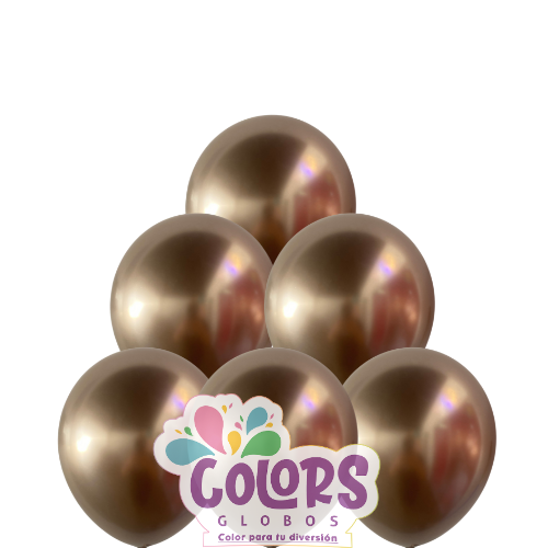 Champange b/50 globos 12"
