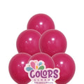 Fucsia b/100 globos 12"
