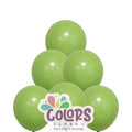 Verde lima b/100 globos 12"
